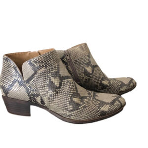Lucky Brand Chinchilla Leather Bootie